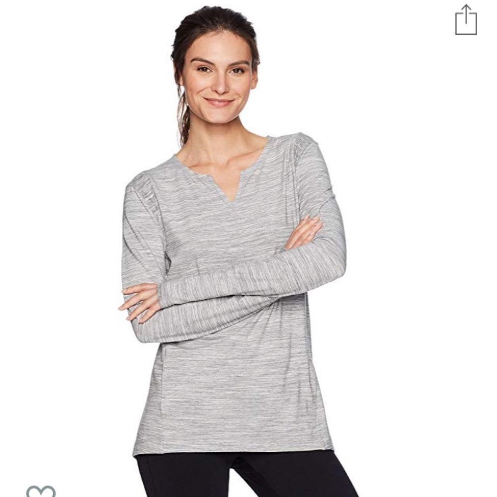 SHAPE Magazine long sleeve workout coverup